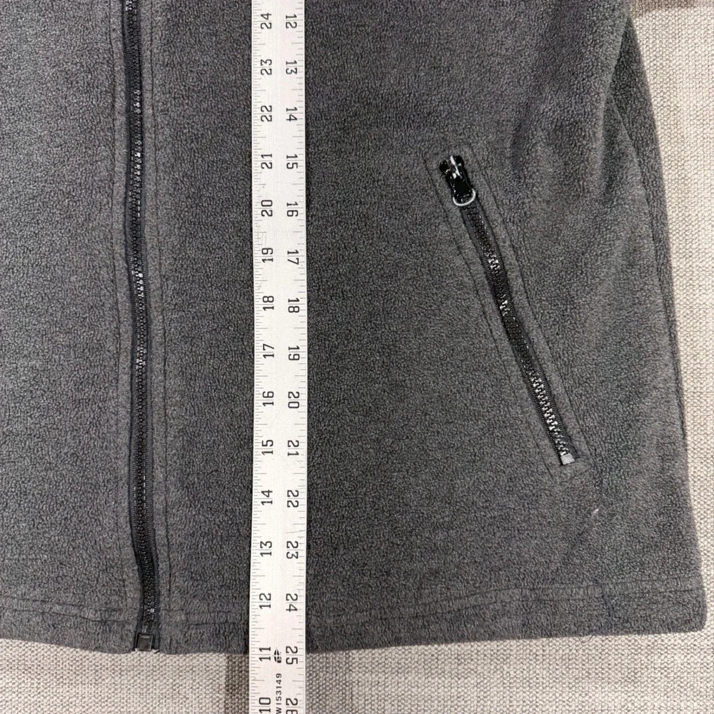 Northern Vibe Fleece Jacket‎ Adult Small Grey Excellent Vancouver Canada Zip Up
